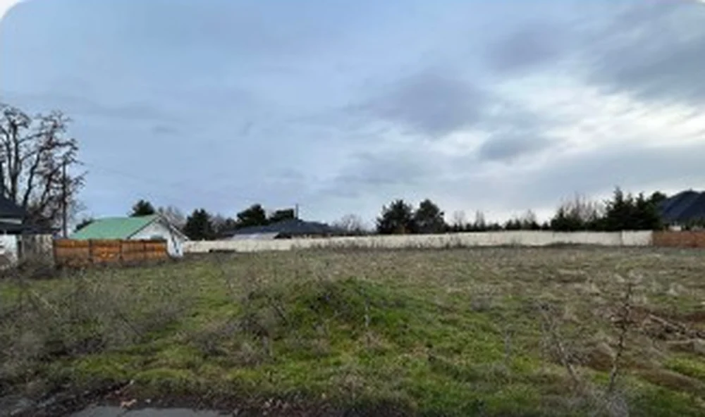 The vacant lot at 10685 W Hollandale Dr: flat, open ground under a gray sky