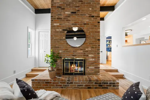 The second fireplace