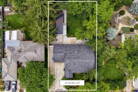 The 0.23-acre lot from above